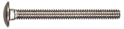 1/4-20x3 SS CARRIAGE SCREW