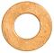 #8L BRASS FLAT WASHER