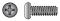 1/4x1-1/2PH BRS MACHINE SCREW