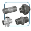 PIPE FITTINGS, GALVANIZED &amp; BLAC
