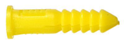 4-6-8x7/8 PLASTIC RIBBED ANCHOR