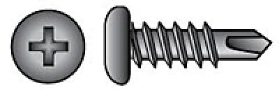 8-18x1/2 SS PH SELF DRILNG SCREW